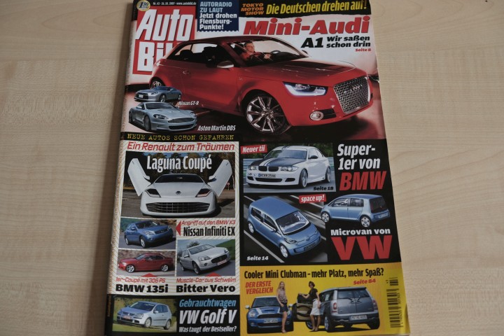 Deckblatt Auto Bild (43/2007)